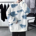 Load image into Gallery viewer, [Tetsusho Series] ★Tops★ 3color Color scheme Unisex Men's Large size SML XL 2XL 3XL White Blue Black
