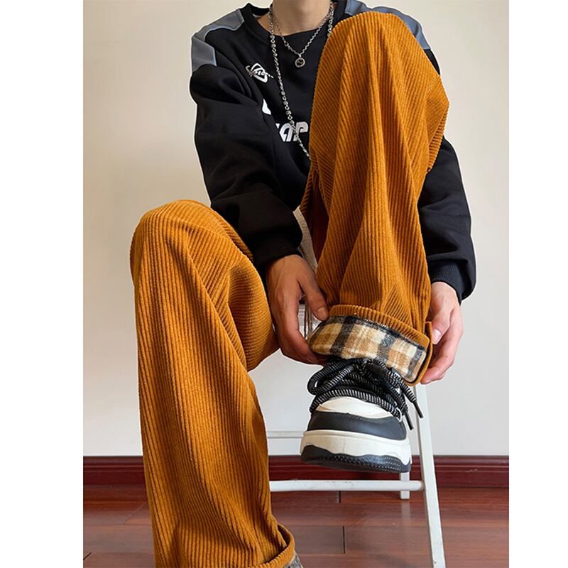 [CEXU Series]★Trousers★ 3color Casual Pants Bottoms Trousers Unisex Men's Plaid Pattern