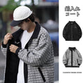 Load image into Gallery viewer, [BIGEMAN Series] ★Jacket that can be worn on both sides★ Cotton coat 2color outerwear plaid pattern winter clothes unisex men's large size
