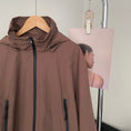 Load image into Gallery viewer, [Tenkawa Series] ★Outer★ 2color Jacket Short Length Simple Easy to Match Blue Coffee Color
