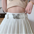 Load image into Gallery viewer, [FENGLIN Series]★Skirt with belt★ 2color bottoms mini length sexy white black black white fashion
