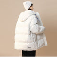 Load image into Gallery viewer, [Suikoishi Series] ★Winter Coat★ Cotton Coat Outerwear 2color Unisex Men's White Black
