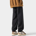 Load image into Gallery viewer, [BIGEMAN Series]★Casual pants★ 3color brushed lining thick warm bottoms pants unisex men's
