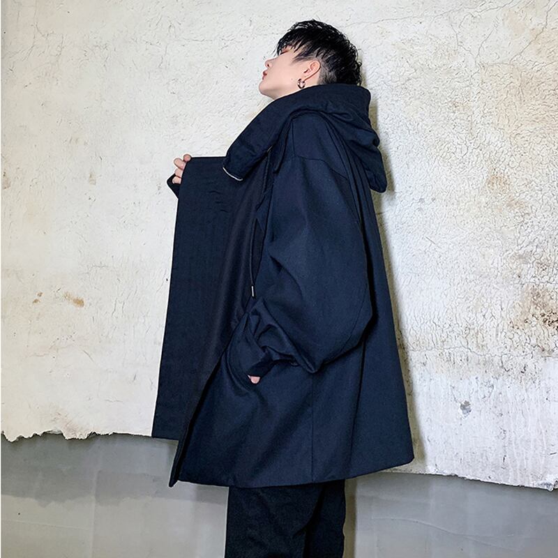 [Coolman Series]★Outerwear★ 2color Unisex Men's Casual Loose Green Black Green Black