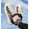 Load image into Gallery viewer, [XIANGSHA Series]★Sneakers★ 2color Men's Shoes Shoes Sports Style Oil Painting Style Size 39-44 Beige + Brown Black
