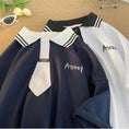 Load image into Gallery viewer, [Fujiiman Series]★Polo shirt★ 3color tops Unisex Men's Navy White Gray ML XL 2XL
