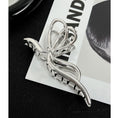 Load image into Gallery viewer, [KANSAI Series] ★Hair Ornament★ Hair Clip Accessory Small Item Silver Unique Easy to Match Trendy Stylish Large Bun Hair Shiny Women Gift
