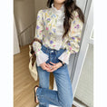 Load image into Gallery viewer, [LIANGLIANG Series]★Shirt★ Long sleeve shirt, floral pattern shirt, women's, stylish, cute, improves your temperament
