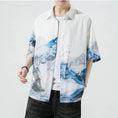 Load image into Gallery viewer, [MOWENZHAI Series] ★China style shirt★ Ink pattern tops, unisex, men's print, large size
