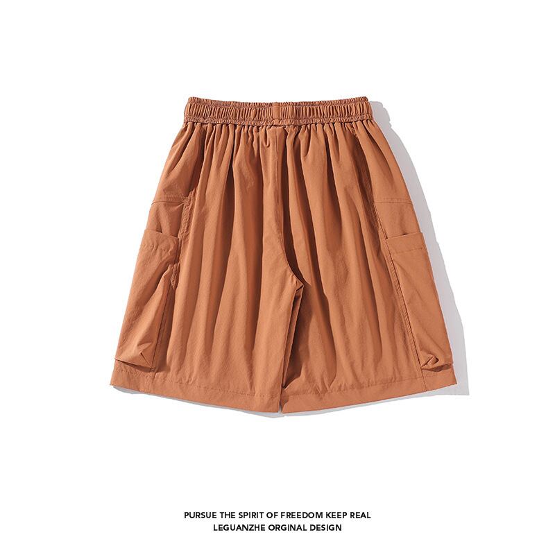 [BIGEMAN Series] ★Shorts★ 2color Bottoms Short Length Pants Unisex Men's Large Size Stylish Casual