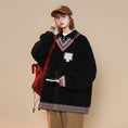 Load image into Gallery viewer, [Fujiiman Series]★Sweater★ 2color Tops Unisex Men's Faux Layered Black Beige
