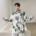 Load image into Gallery viewer, [Illustrated series] ★China style shirt★ Tops, long sleeve shirt, unisex, men's print, thin, sun protection
