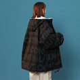 Load image into Gallery viewer, [Morimoto Series] ★Winter Coat★ 2color Thick Warm Unisex Men's Alphabet Black Green
