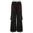 Load image into Gallery viewer, [HJIA Series] ★Casual Pants★ Bottoms Mine Style Steampunk Street Black Black High Waist
