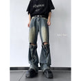 Load image into Gallery viewer, [ZHUIYI Series]★Denim Pants★ Trousers Bottoms Unisex Men's Distressed Stylish Retro ML XL 2XL
