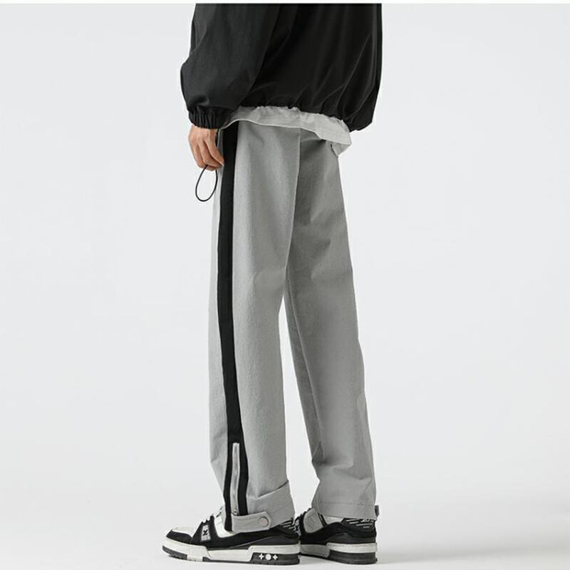 [TIAOTA Series]★Pants★ Casual Pants 2color Unisex Men's Gray Black Sports Style