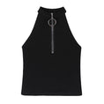 Load image into Gallery viewer, [DUOMIAOTU Series]★Camisole★ Tank Top Women's Black Black Fashion Slimming
