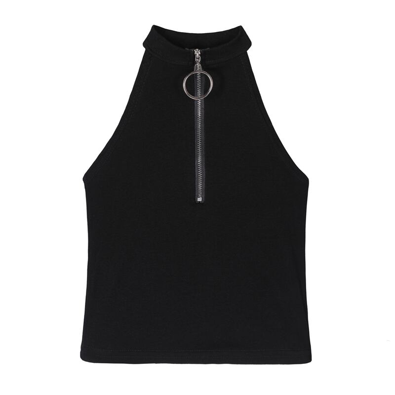 [DUOMIAOTU Series]★Camisole★ Tank Top Women's Black Black Fashion Slimming