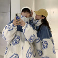 Load image into Gallery viewer, [BOO Series] ★Coat★ Outerwear Unisex Men's Cute SML XL 2XL 3XL Couple Clothes White Blue
