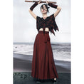 Load image into Gallery viewer, [Da Qinglong Shu Series] ★China style skirt★ Designed bottoms Hanfu skirt original wine red
