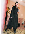 Load image into Gallery viewer, [Old Monster---Gold Series]★China style pants★Bottoms Gaucho pants original slimming black
