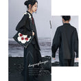 Load image into Gallery viewer, [Da Qinglong Shu Series] ★Chinese style shirt★ Embroidery Chinese clothing Original Black Black Unique Cotton Easy to match
