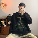 [Emeisa Series]★Sweater★ 3color knit tops Unisex Men's Christmas New Year Red Black Cute