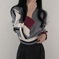 Load image into Gallery viewer, [LIANGLIANG series]★Knit tops★ 3color tops mini length white black gray
