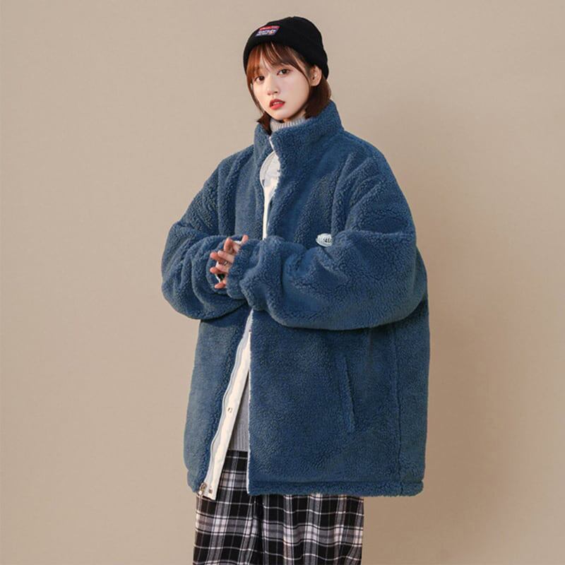 [Morimoto Series]★Winter coat★ Coat that can be worn on both sides 3 colors Thick and warm Unisex Men's color scheme Casual