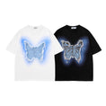 Load image into Gallery viewer, [Escaped Earth Series] ★T-shirt★ 2color Tops Short Sleeve Shirt Butterfly Unisex Men's Retro Cool
