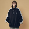 Load image into Gallery viewer, [GEBOXUAN series] ★Tops★ 3 colors Unisex Men's Large size Color scheme Wine red Navy Gray
