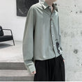 Load image into Gallery viewer, [Acha and Ko Series] ★Shirt★4 colors Tops Unisex Couples Clothing Large Size Men's Cool
