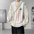 Load image into Gallery viewer, [LANGGUANGHU series] ★Sweater★ 2color knit tops Unisex Men's Large size Aya Black White
