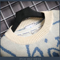 Load image into Gallery viewer, [Nana Series]★Sweater★ 4color Cat Unisex Men's Couple Clothes Cute Large Size Blue Black Orange Beige
