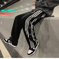 Load image into Gallery viewer, [HANLICHEN Series] ★Casual Pants★ 2color Bottoms Unisex Men's Vertical Stripes ML XL 2XL
