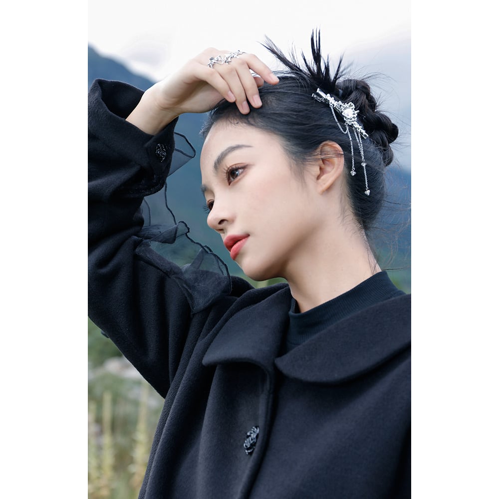 [Xiao Qing Long Shu Series]★China style hair ornament★ Hairpin 1 piece Ladies accessories Fringe Retro