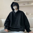 Load image into Gallery viewer, [KADISHOU Series] ★Sweater★ 3color Knit Parka Tops Unisex Men's Black Gray Coffee Color
