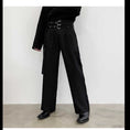 Load image into Gallery viewer, [WENYI Series]★Casual Pants★ Designed Trousers Bottoms Unisex Men's Black Black
