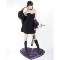 Load image into Gallery viewer, [Momoko Sakura Series] ★Hanging dress★ Mini length, cute, sexy, easy to match Black Black S M L XL
