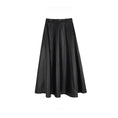 Load image into Gallery viewer, [Daiseiryusu Series]★Skirt★ PU Bottoms Long Length Plain High Waist Black Easy to match
