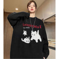 Load image into Gallery viewer, [PPG Series]★Sweater★ 2color Tops Unisex Men's Cat Cat Cute Cartoon Easy to Match
