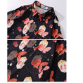 Load image into Gallery viewer, [TRAVEL ISSUANCE Series]★Shirt★ Long sleeve shirt tops unisex men's goldfish black red casual
