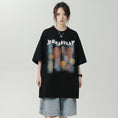 Gallery viewerに画像を読み込む, 【LIEQUシリーズ】★Tシャツ★ 2color トップス ゆったり 夏服 男女兼用 メンズ バラ 薔薇 黒 白 カジュアル
