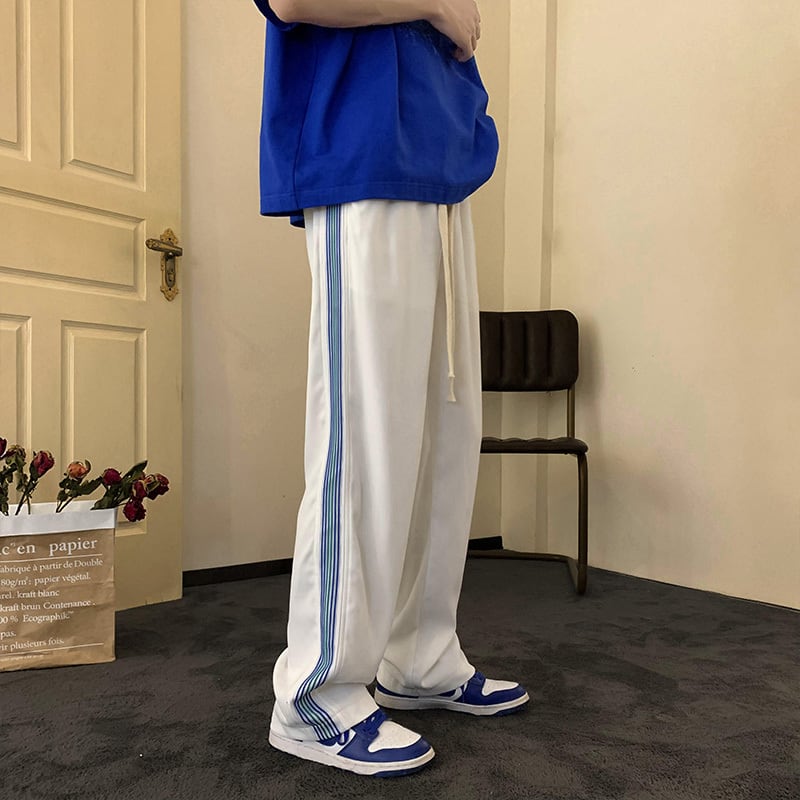 [V37 Series]★Casual Pants★ 3color Bottoms Trousers Unisex Men's Sports Style Cool Summer Clothes