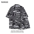 Load image into Gallery viewer, [NAMAD Series]★Setup★ 2color Hawaii Aloha Shirt Shirt + Shorts Unisex Thin
