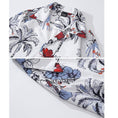 Load image into Gallery viewer, [TRAVEL ISSUANCE Series] ★Floral pattern shirt★ Aloha shirt Okinawa Hawaii tops Seaside short sleeve shirt Unisex Men's White Blue Red
