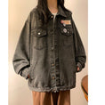 Load image into Gallery viewer, [SENSU Series]★Jacket★ Outer Denim Jacket 2color Unisex Men's Light Blue Black
