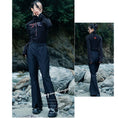 Load image into Gallery viewer, [Daiseiryusu Series]★China style pants★Bottoms Black Black Asymmetrical Cool Original
