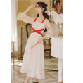 Load image into Gallery viewer, [Shojunsho Series]★Hanfu Dress★ Chinese Clothes Chiffon Retro Old Fashioned Sexy Old Fashioned Cute Slimming Date
