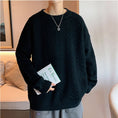 Load image into Gallery viewer, [Gyoshoen Series] ★Sweater★ 4color Knit Tops Unisex Men's Simple Casual Brown Black Gray White
